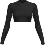 Speedo Къса блуза Speedo Women's Long Sleeve Cropped Top - Grey