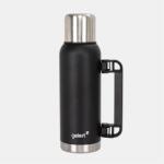 Gelert 1L Stainless Steel Flask with Handle - Black