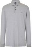 Boss Блуза с яка Boss Men's Pado 30 Long-Sleeve Polo Shirt - Silver