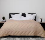 Pucioasa Pilota 100% naturala cu fata damasc si umplutura lana 140x210cm, Pucioasa, Cappuccino