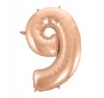 GoDan Fólia lufi 9-es szám - rózsaszín-arany, 92 cm, 1 db, Beauty&Charm