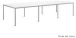 UNIQUE NOBE tárgyalóasztal, munkaállomás 360x140 CM