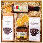 Spichlerz Zdrowia Ajándékkosár Méz Ajándék Málna Szirup Tea (5906138925015)