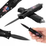 Bsh Adventure Kihúzható kés Otf kulcstartó automata rugós zseb kés (nóż turystyczny survival automat scyzoryk)