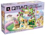 Qman 32017 - Rózsakert udvar építőjáték - 100% kompatibilis minden más kedvelt márkával