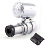  Mikroszkóp Zsebnagyító Nagyító Üveg 60x Led+uv (IJUY201)