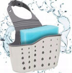 Yes Home Mosogató rendszerező akasztós kosárral a fürdőszoba konyhájába Szivacs akasztó (Organizer do zlewu z wiszącym koszykiem)