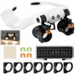  Nagyító Szemüveg 2 Led 25X NAGYÍTÓ14 Lencse