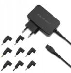Qoltec Univerzális laptop tápegység 30W automata MultiPlug 8 csatlakozó (51018)