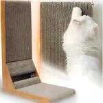 TERNA Macska Kaparófa Karton Sarok Karton Fekhely Torony Labda Játék (drapak 60)