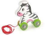 Viga Toys Fából készült húzható játék zebra 13cm