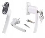 PrzyPas Ablakkilincs Kulcsos Ablakzár Univerzális Betörésgátló Kulcs (Z KLUCZYKIEM ZAMEK)