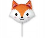 GoDan Fólia lufi Róka (fej) - 14 hüvelyk, többszínű