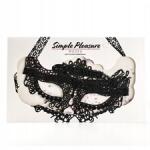 Simple Pleasure Velencei szemmaszk, fekete