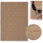 e-floor Lábtörlő Ajtó alá Textil 60x90 Bézs 3D Nagy Bejárat Csúszásgátló (Wycieraczka Wewnętrzna EF7025)