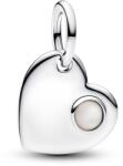 Pandora Június gravírozható szív fehér köves függő charm - 794295C06 (794295C06)