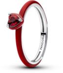Pandora Piros csakra szív gyűrű - 193088C05-44 (193088C05-44)