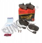Sunrich Fékbetét Sunrich Első AUDI80/Volkswagen Golf 3 kesztyű és kenőanyag