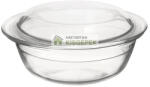 ORION 16709 JÉNAI ÜVEG SÜTŐTÁL FEDŐVEL Ø 23 CM 2 az 1-ben