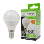 ECOLight LED gömbizzó P45 E14 5W 450lm 3000K Melegfényű Ecolight (ECOLED1420)