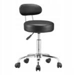 Timeless Tools Háttámlás kozmetikai szék, fekete (HOP1001851-1)