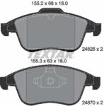 TEXTAR Fékbetét készlet TEXTAR 2482601 for RENAULT (2482601)