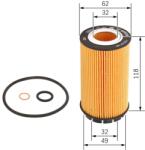 Bosch olajszűrő BOSCH F 026 407 069 for CHRYSLER, HYUNDAI, KIA, FIAT (F 026 407 069)