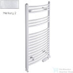 Radeco ADAMO AD6-500/L 1440x550 törölközőszárítós radiátor, MERKURY 2 (ezüst) színben (Radeco_ADAMO_AD6_500_L_MERKURY2)