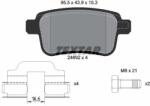 TEXTAR Fékbetét készlet TEXTAR 2469201 for RENAULT (2469201)
