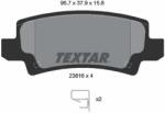 TEXTAR Fékbetét készlet TEXTAR 2381601 for TOYOTA (2381601)