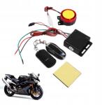  Autó- És Motorkerékpár Riasztó, Lopásgátló, 12V, Kettős Távirányítóval