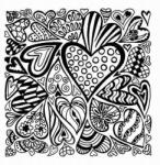 Cernit Csempe szív textúrával 9x9 cm