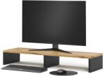 Vicco Tomy monitor emelő - antracit/arany tölgy, 80 × 12 × 23, 5 cm