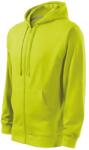 Adler Trendy cipzáras pulóver, lime (ADL-410-lime)