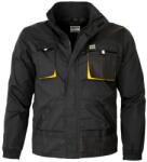 REIS FOR MAN BLACK - Munkavédelmi kabát, fekete/sárga (RAW-FORECO-J-BY)