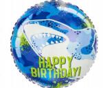 Amscan Fólia lufi Shark Happy Birthday 18 inch 1 db - Party dekoráció