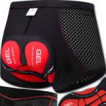  Kerékpáros Rövidnadrág M-es 3D Zselés Betéttel Női Férfi Rövidnadrág (S043-M)