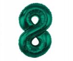 GoDan Fólia lufi 8-as szám - üvegzöld, 85 cm, Beauty&Charm