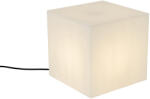QAZQA Okos kültéri lámpa fehér 30 cm négyzet alakú LED-del A60 IP44 - Nura (108467)