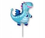 GoDan Fólia lufi Sárkány kék 14 hüvelyk méretben, szelep nélkül - 1 db