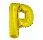 GoDan Fólia lufi P betű arany 35 cm - 1 db