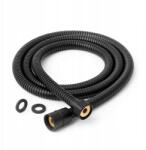 Sannit Fekete Zuhanycső Zuhanytömlő 150CM Fém Robustus 1, 5M Sannit (AL0022)