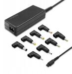 Qoltec Univerzális automata hálózati adapter 45W 8 csatlakozó kábel (51527.45W)