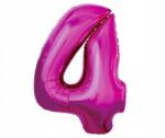GoDan Fólia lufi 4-es szám - rózsaszín, 92 cm, 1 db, parti