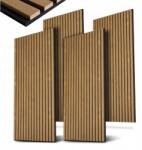  Akusztikus falpanelek, lamellás, 4 darab (301642)