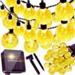 FORTRADE Fényfüzér Napelemes Led Kerti Fénygömbök Kerti Izzó 50 (BALKON ŻARÓWKI NA ŻARÓWEK 7M)