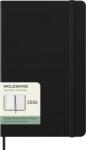 Moleskine Napló 2026 L (A5) Hetilap Keménytáblás Fekete (8056999274689)