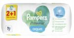 Pampers Harmonie Aqua Hidratáló törlőkendő gyerekeknek, 3 x 48 db