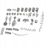  Szakáll Gyöngyök Szett Skandináv Viking Rúna Gyöngyök 34 Db (1413220001211)