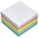 FARA MARCA Cub din hartie color, 9 x 9cm, 80 g/mp, 400 file/set (EV6E04)